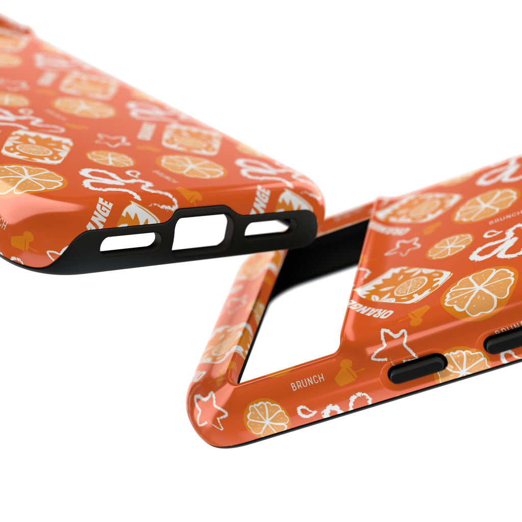 Orange Brunch Tough Phone Case – Orange Aperol Inspired Design