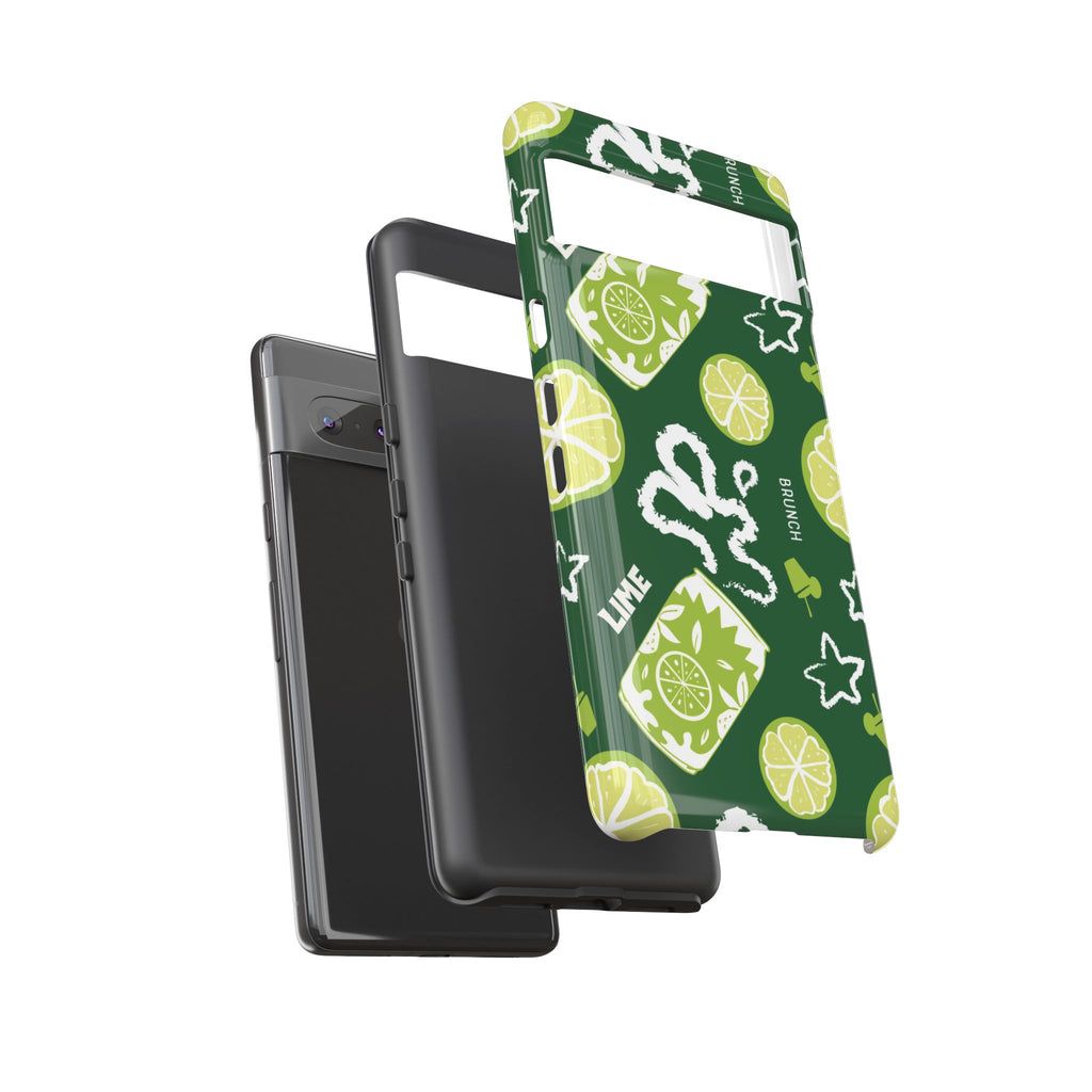 Lime Crush Tough Phone Case – Citrus Summer Vibes