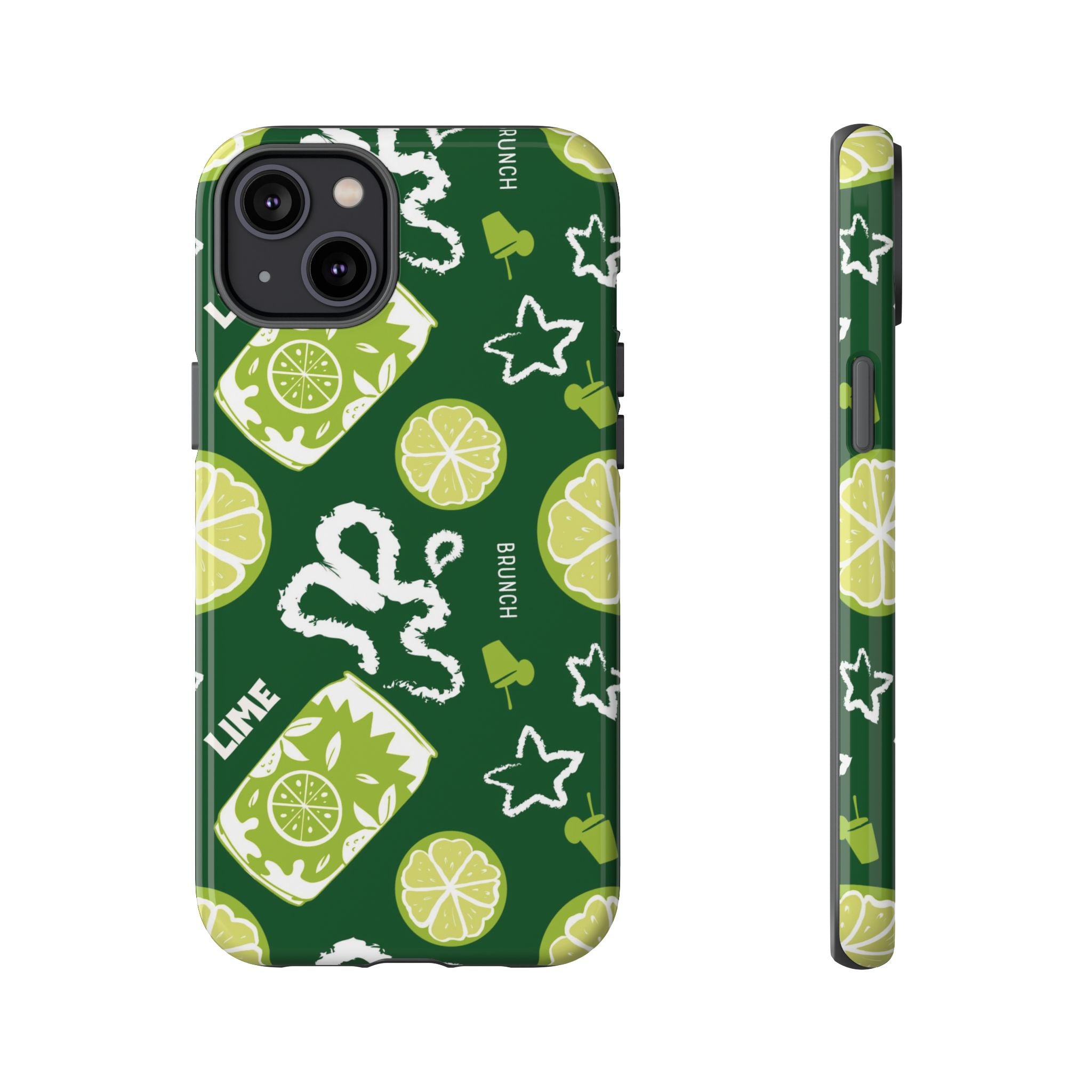 Lime Crush Tough Phone Case – Citrus Summer Vibes