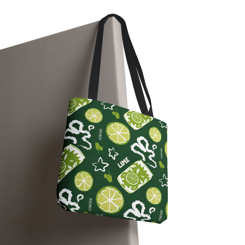 Lime Brunch Tote Bag – Aperol Inspired Market Tote