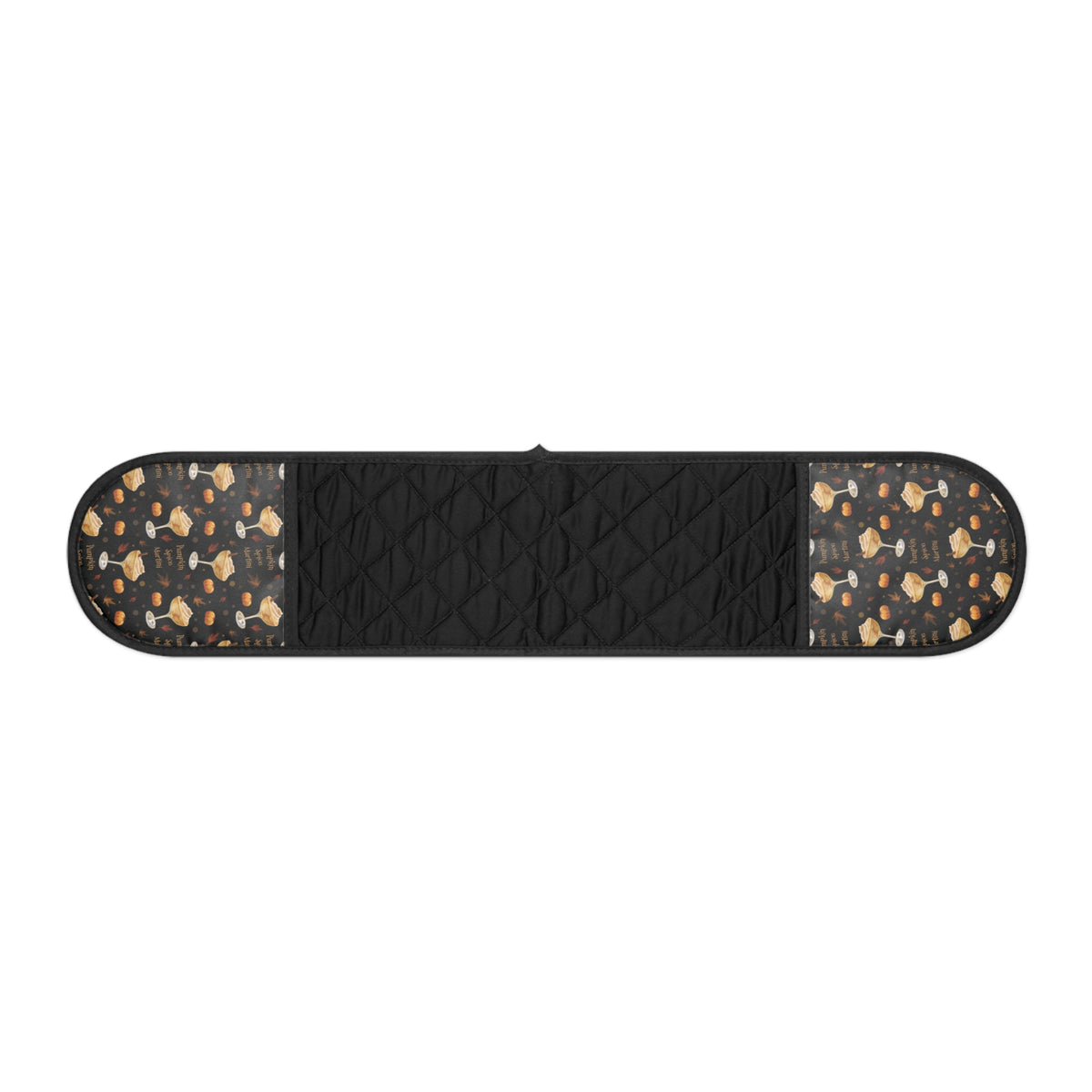 Pumpkin Spice Martini Double Oven Mitt — Black Pumpkin Collection Inspired Design