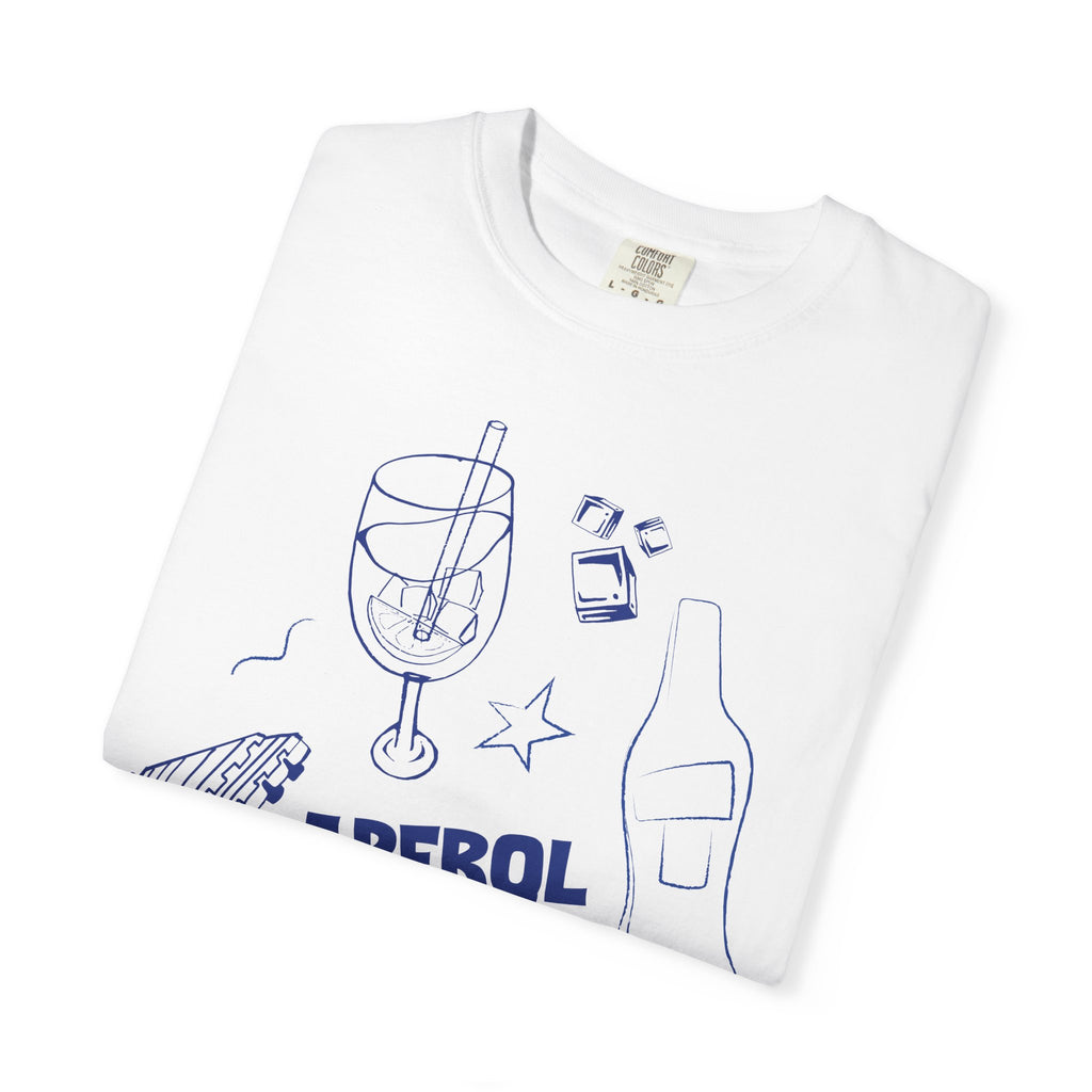 Aperol Brunch Graphic T-Shirt — Retro Spritz Party Tee