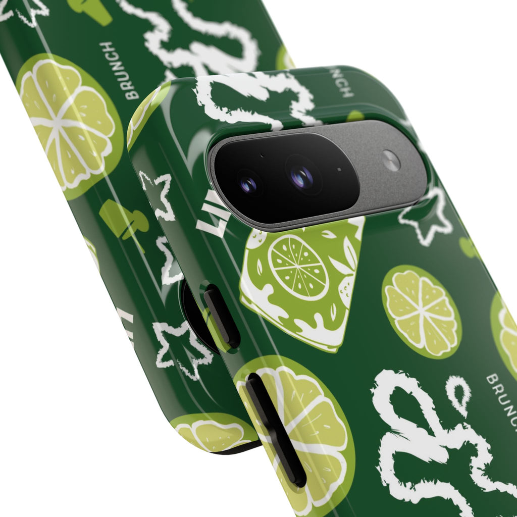 Lime Crush Tough Phone Case – Citrus Summer Vibes