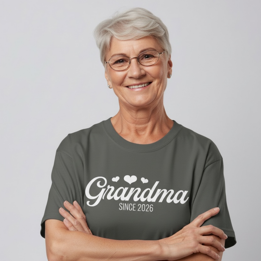 Grandma Since 2026 T-Shirt — For New Grandmas