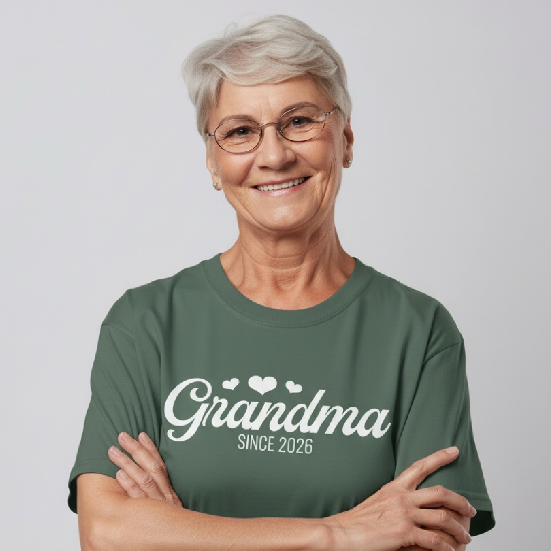 Grandma Since 2026 T-Shirt — For New Grandmas