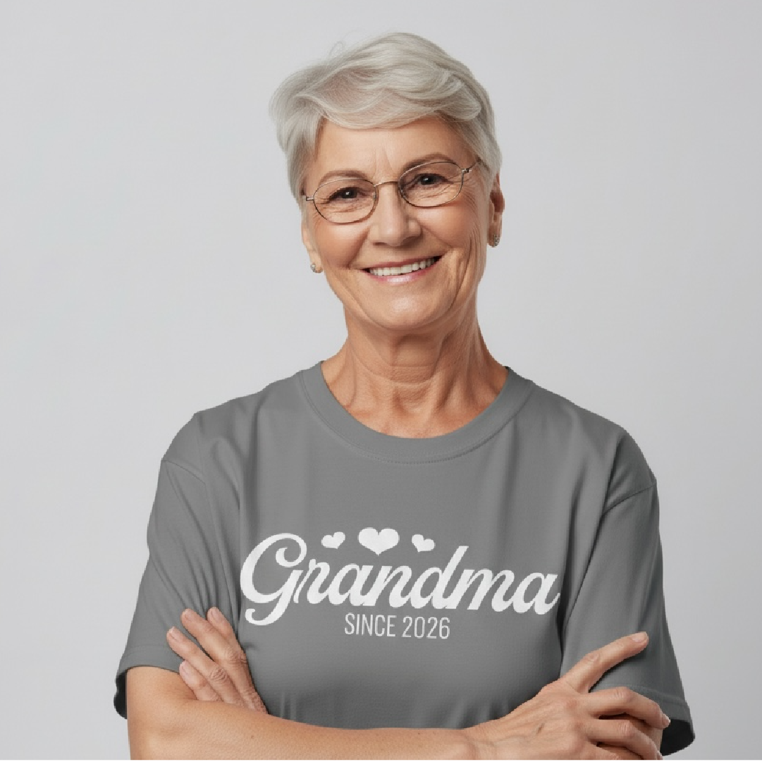 Grandma Since 2026 T-Shirt — For New Grandmas