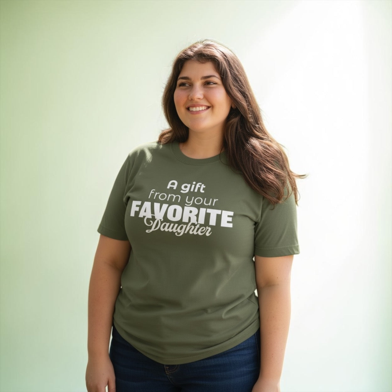 A Gift From Your Favorite Daughter T-Shirt – Funny Mom Gift for Mother’s Day