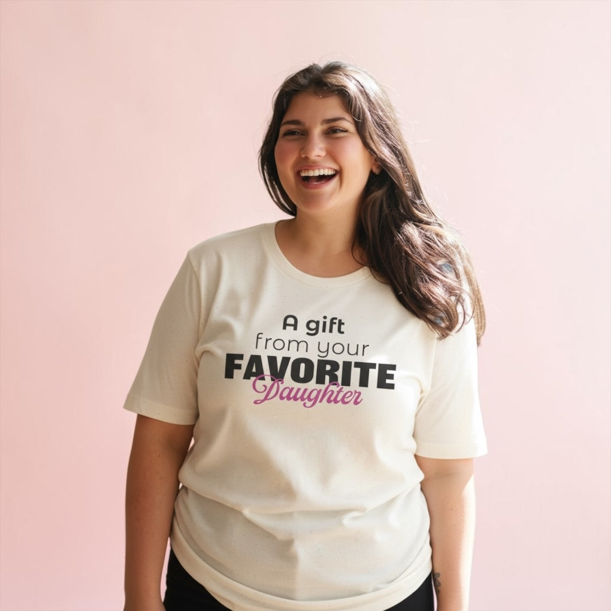 A Gift From Your Favorite Daughter T-Shirt – Funny Mom Gift for Mother’s Day