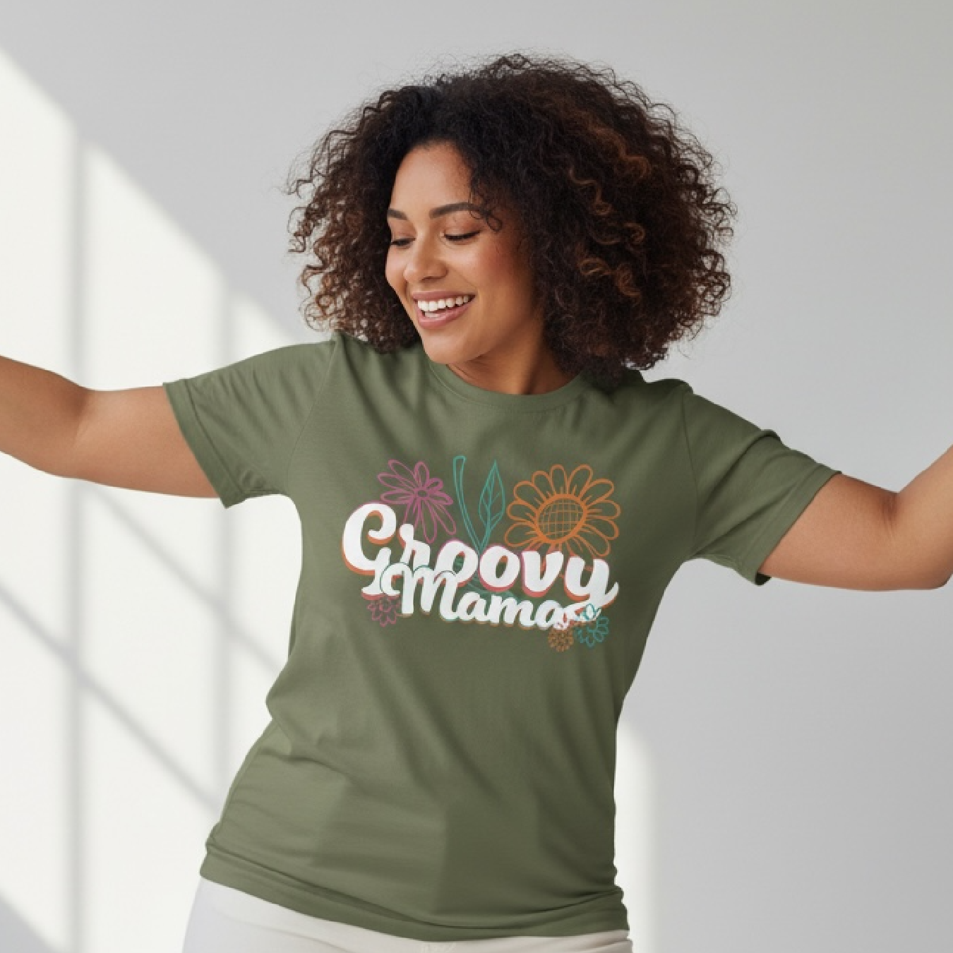 Groovy Mama | Softstyle T-shirt
