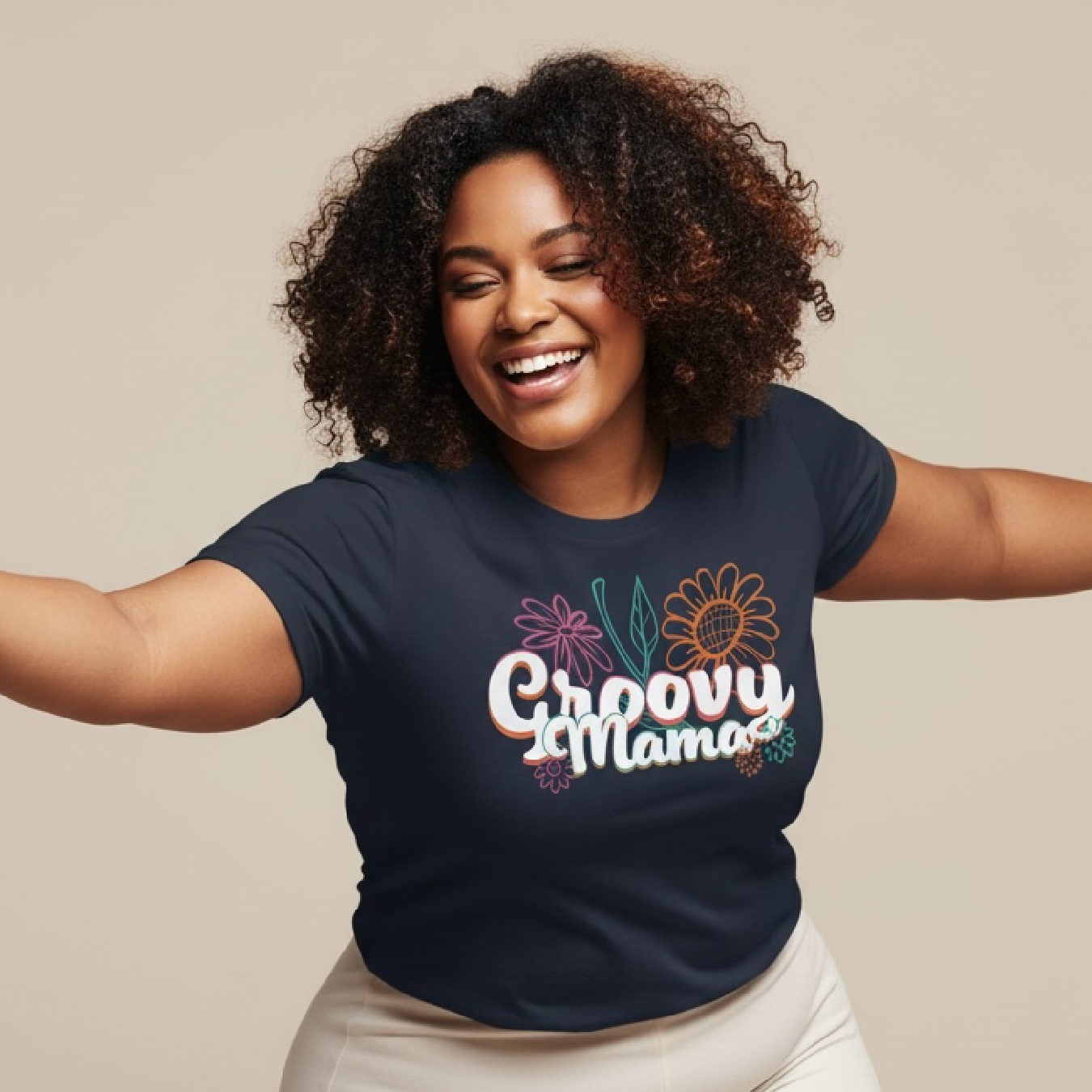 Groovy Mama | Softstyle T-shirt