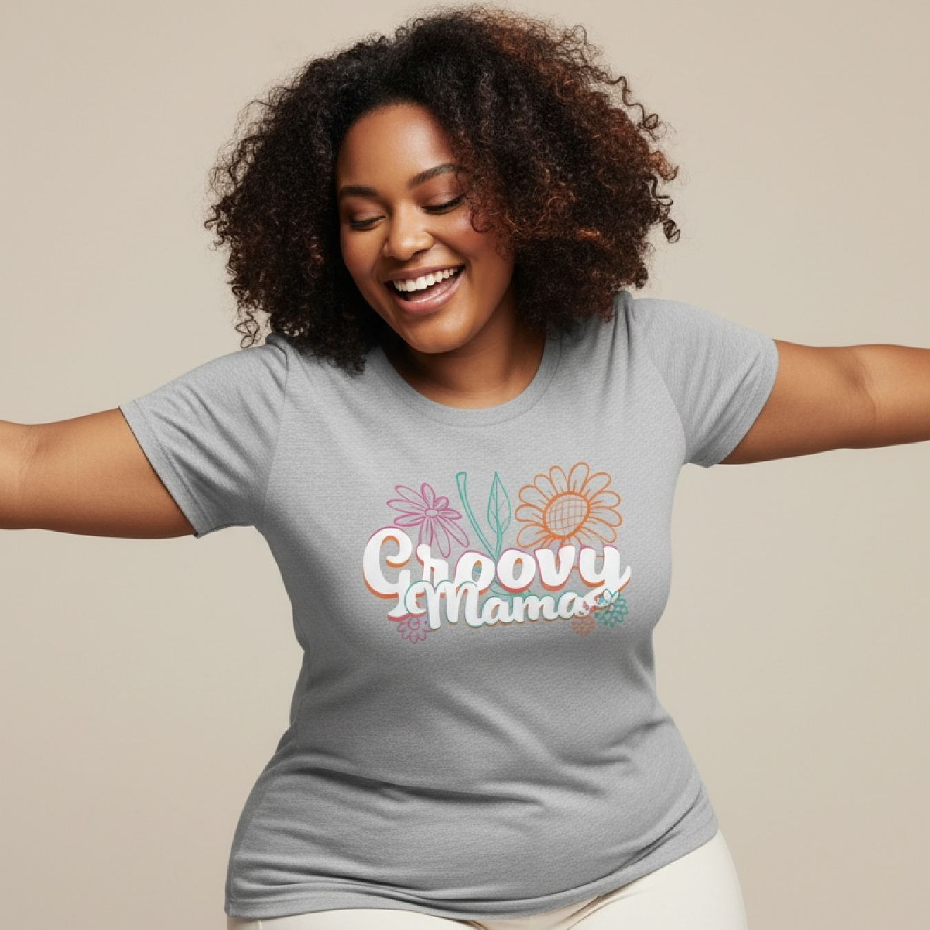 Groovy Mama | Softstyle T-shirt