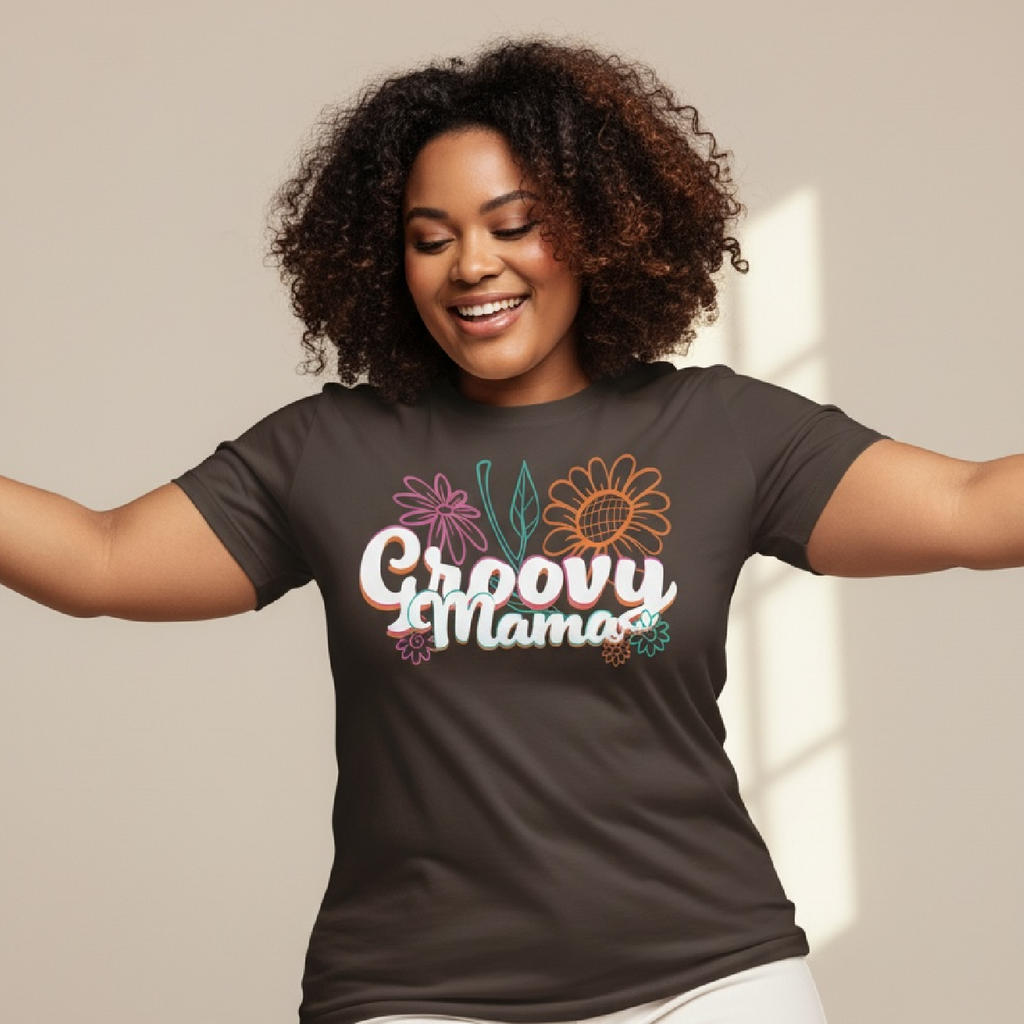 Groovy Mama | Softstyle T-shirt