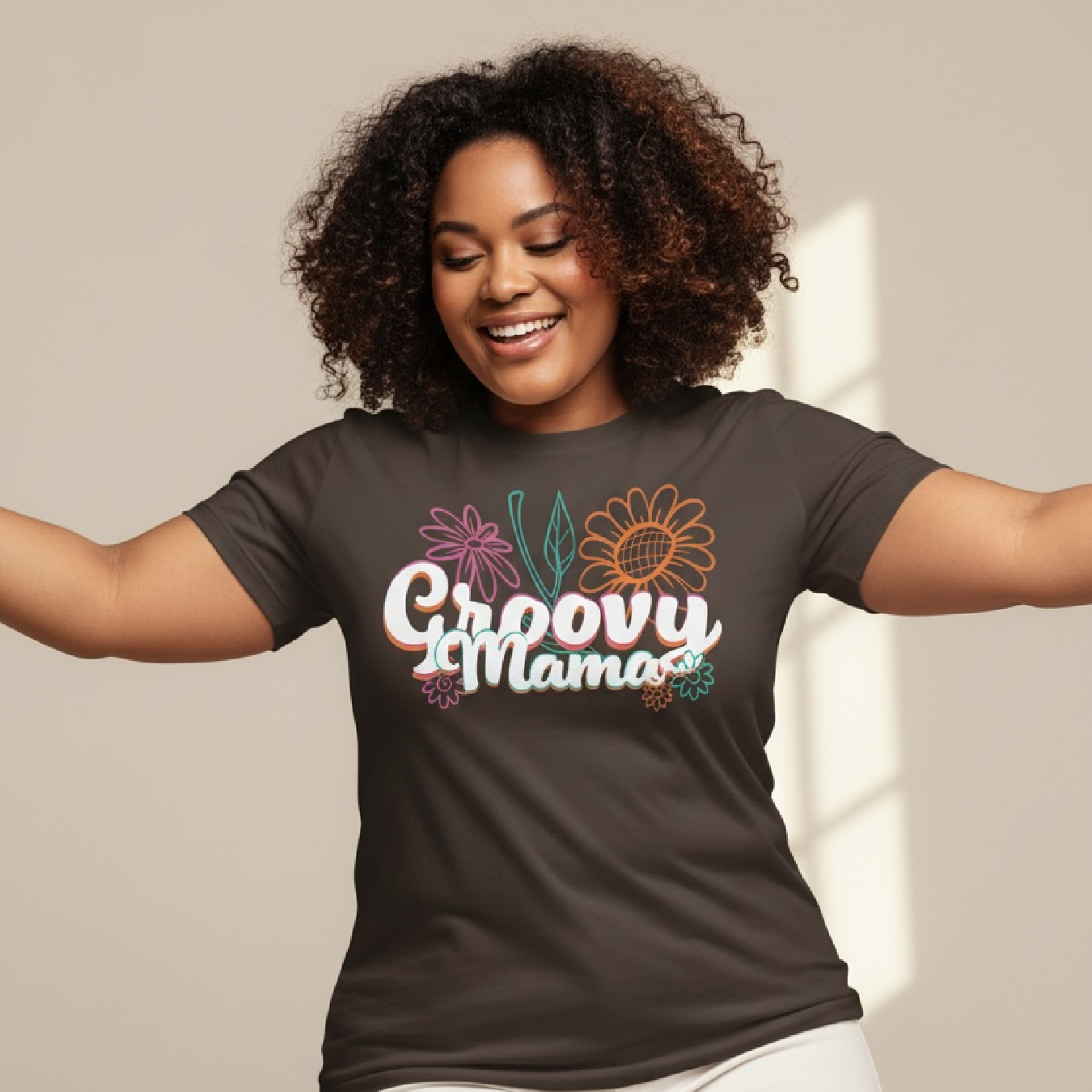 Groovy Mama | Softstyle T-shirt