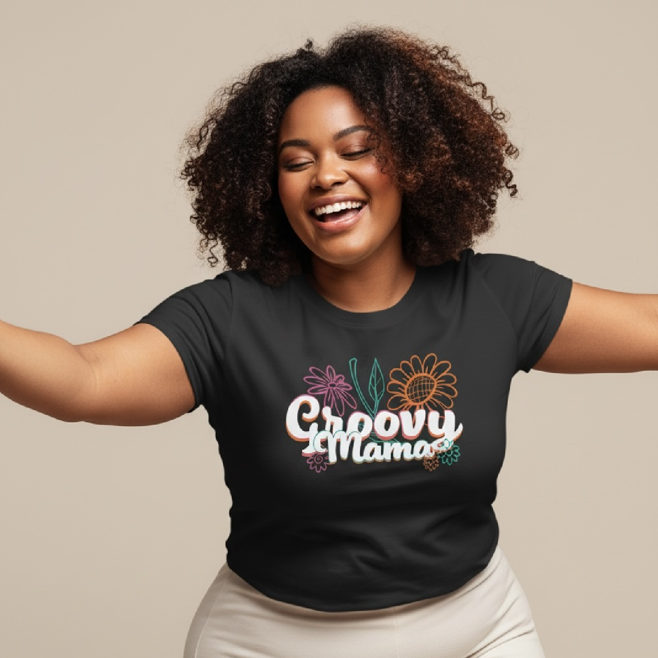 Groovy Mama | Softstyle T-shirt