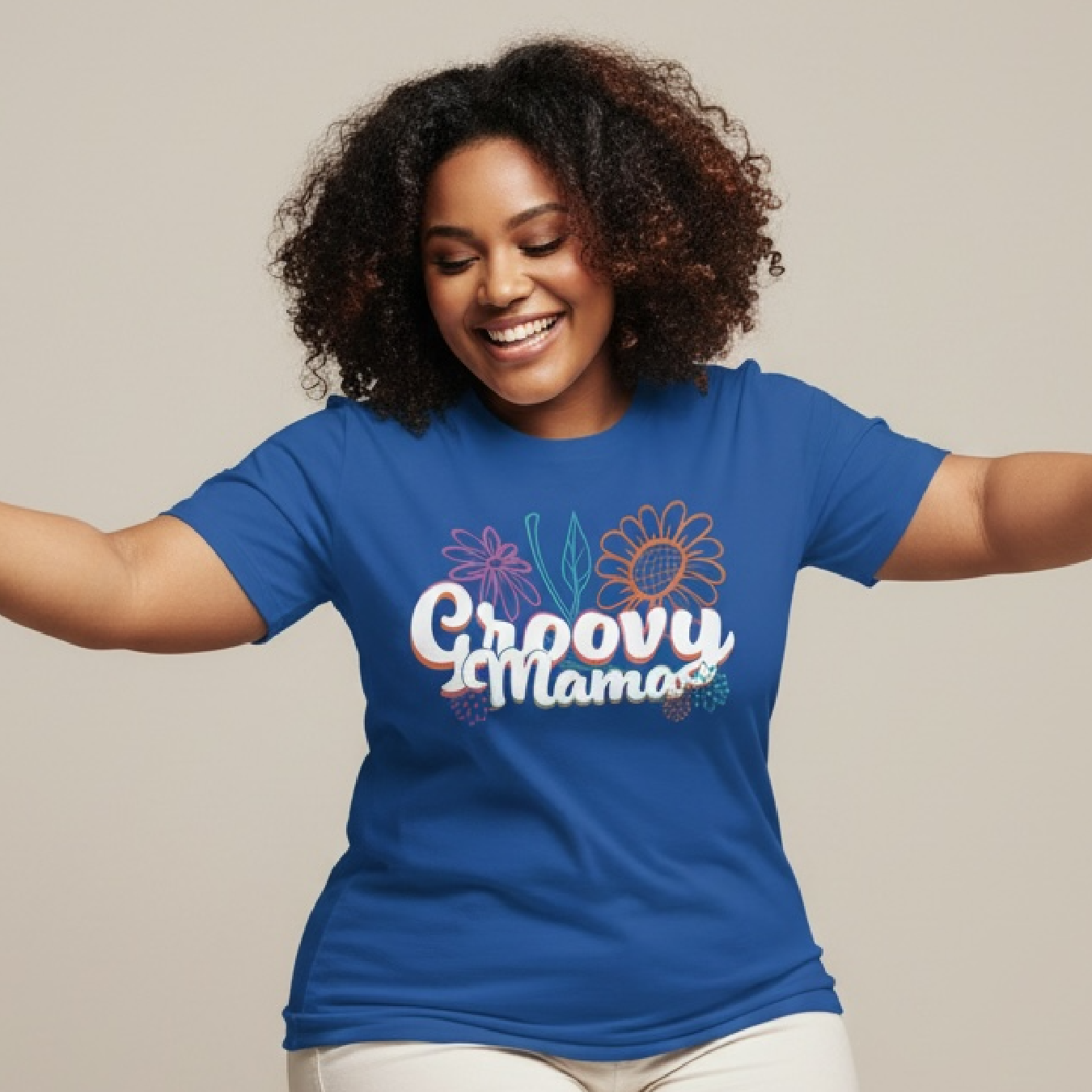 Groovy Mama | Softstyle T-shirt
