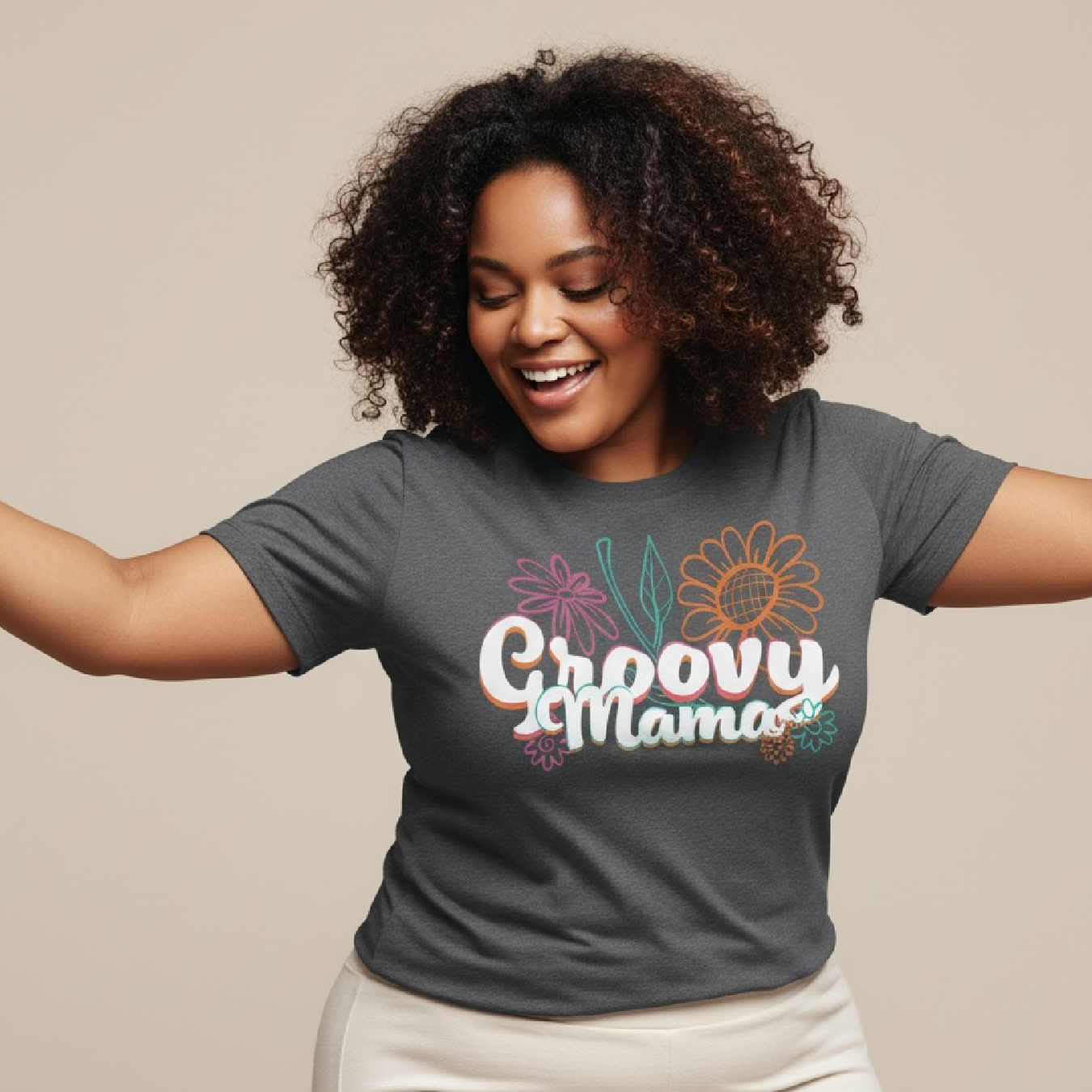 Groovy Mama | Softstyle T-shirt