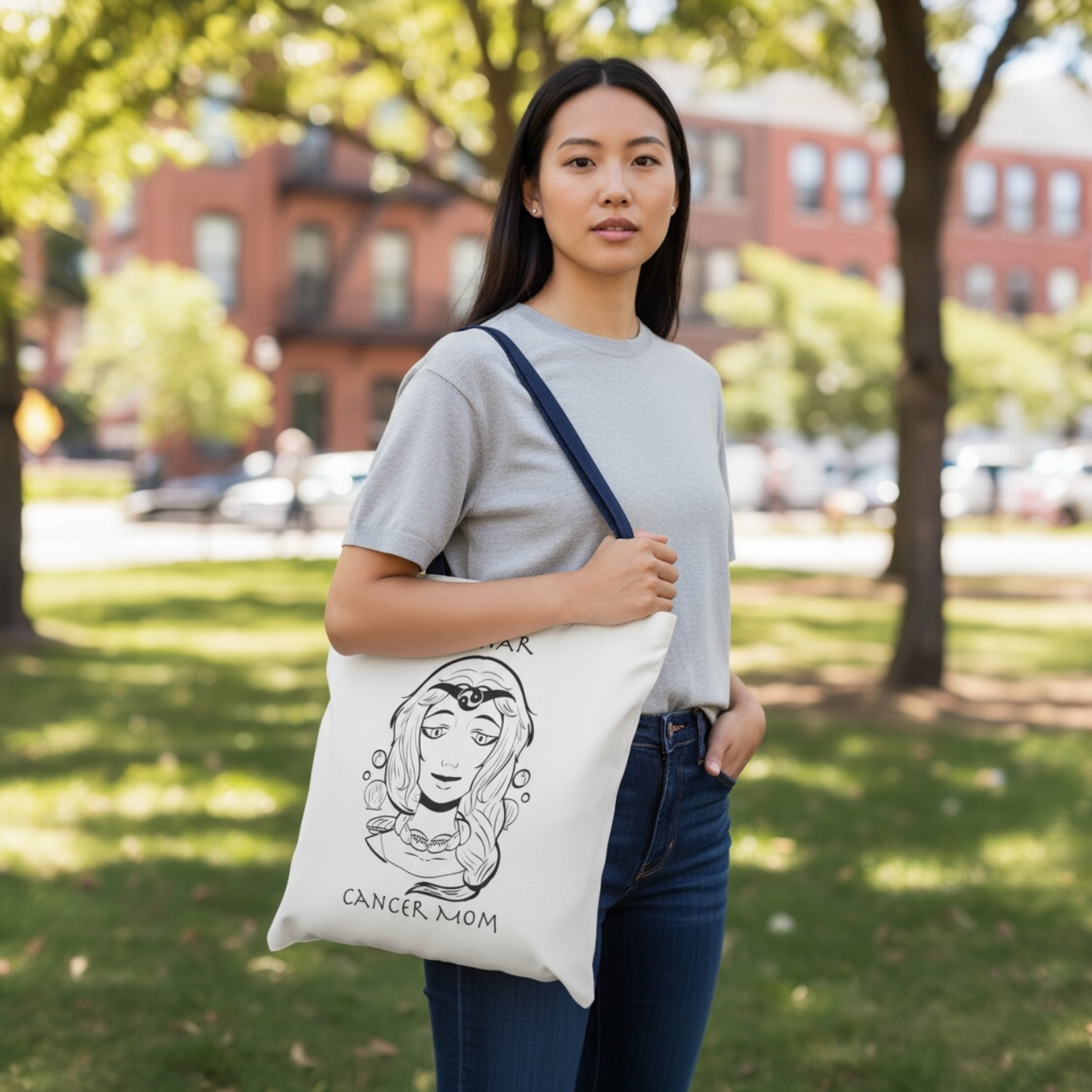 Cancer Mom | Tote Bag — Zodiac Astrology Gift