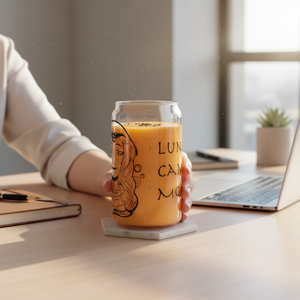 Cancer Mom Glass Cup – 16oz Zodiac Gift for Mom | Astrology Drinkware