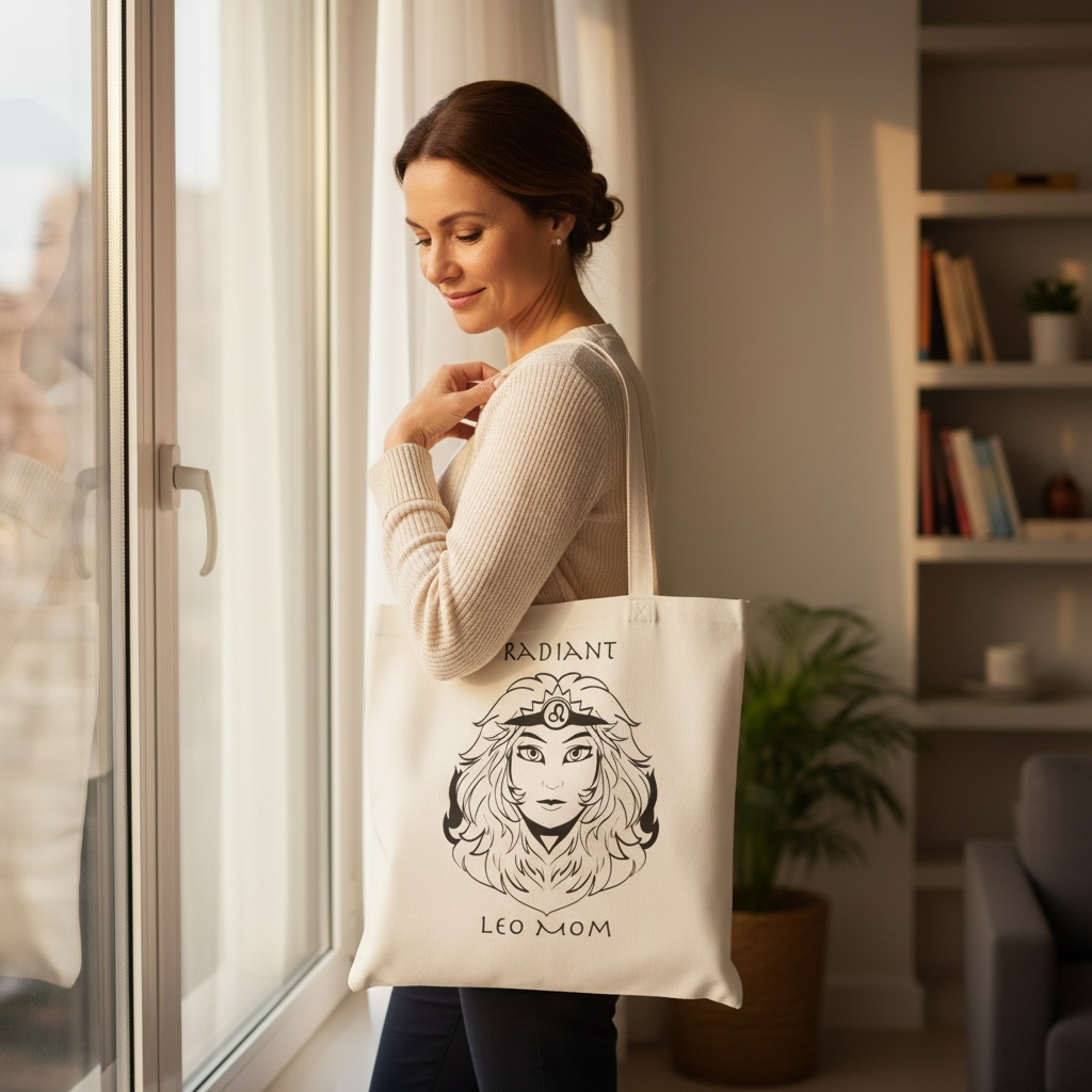 Leo Mom | ToteBag - Zodiac Astrology Gift