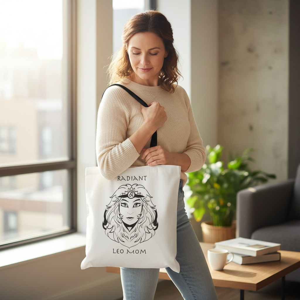 Leo Mom | ToteBag - Zodiac Astrology Gift