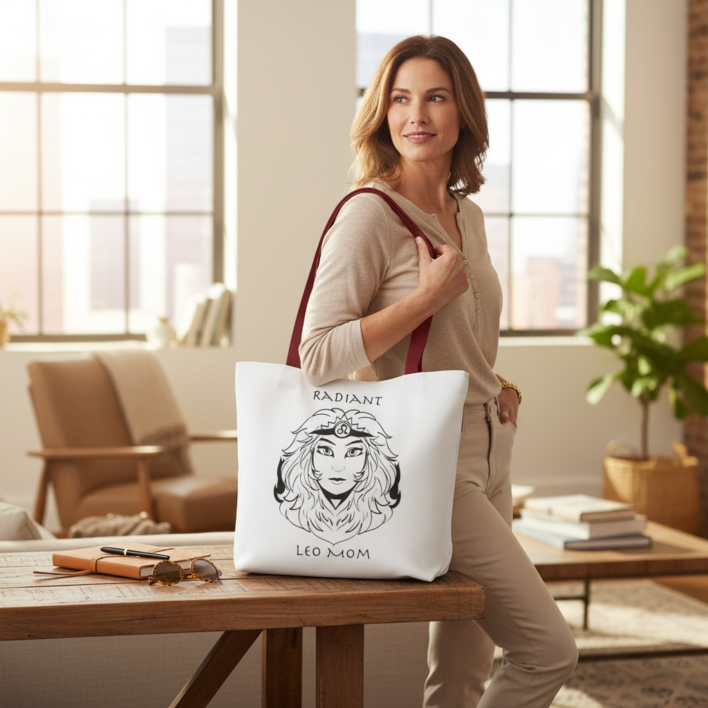 Leo Mom | ToteBag - Zodiac Astrology Gift