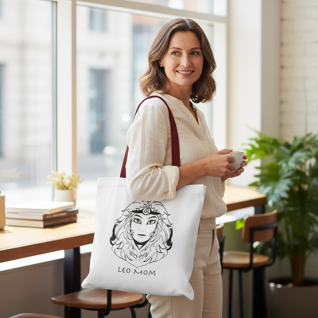 Leo Mom | ToteBag - Zodiac Astrology Gift