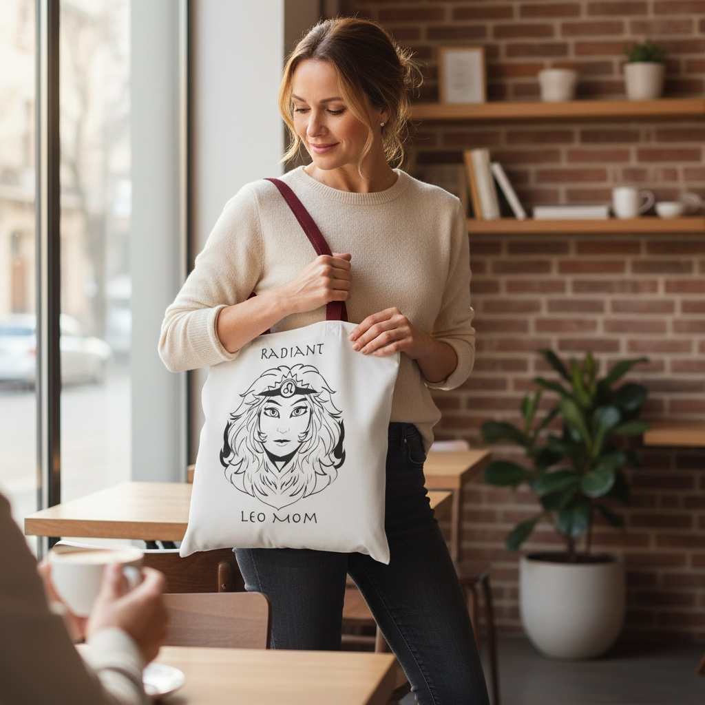 Leo Mom | ToteBag - Zodiac Astrology Gift