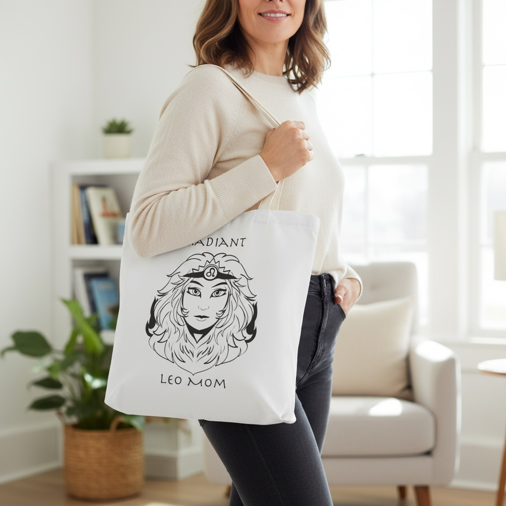 Leo Mom | ToteBag - Zodiac Astrology Gift