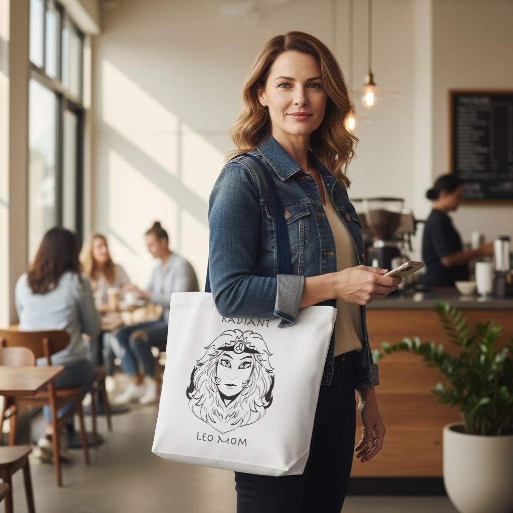 Leo Mom | ToteBag - Zodiac Astrology Gift