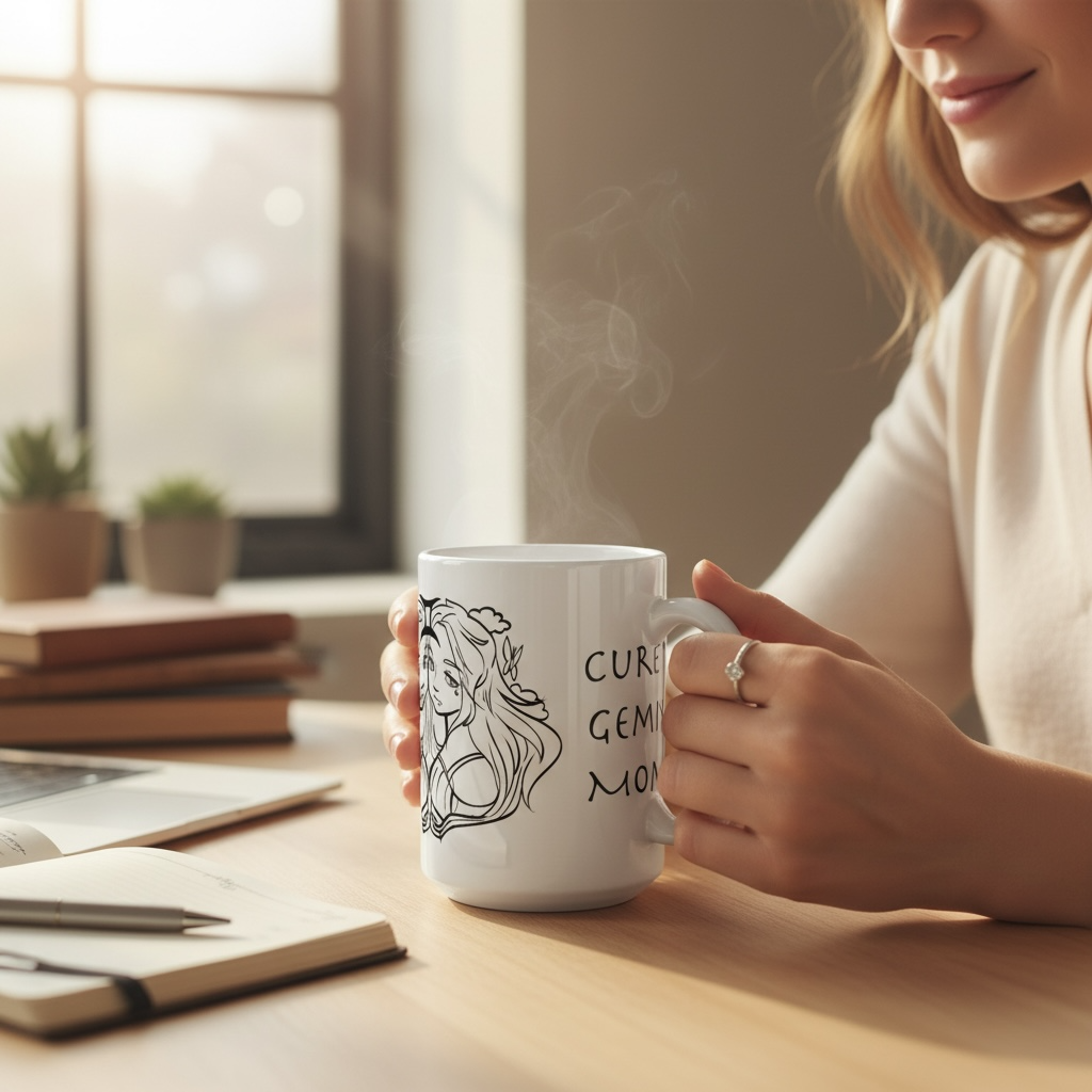 Gemini Mom Mug – Zodiac Coffee Cup for Mom | Astrology Gift (11oz/15oz)