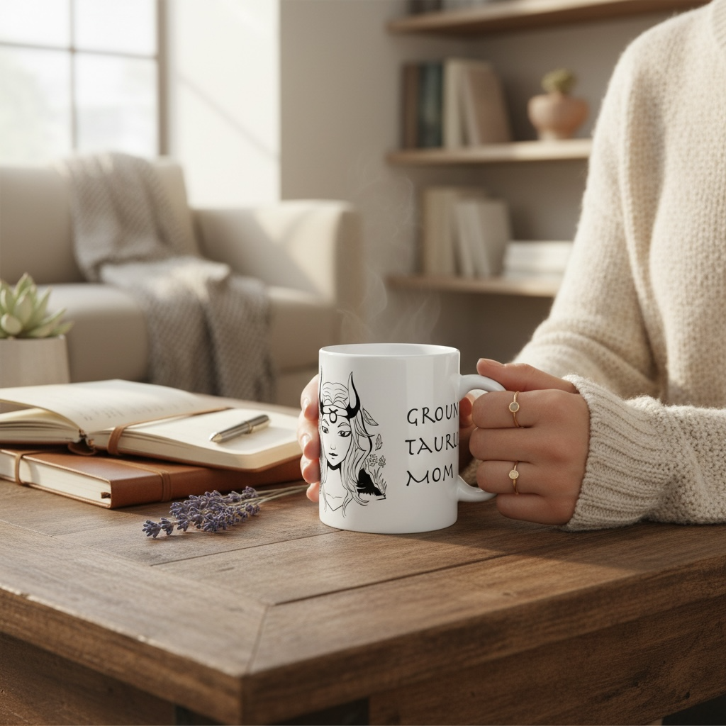 Taurus Mom Mug – Zodiac Coffee Mug for Mom | Astrology Gift (11oz/15oz)