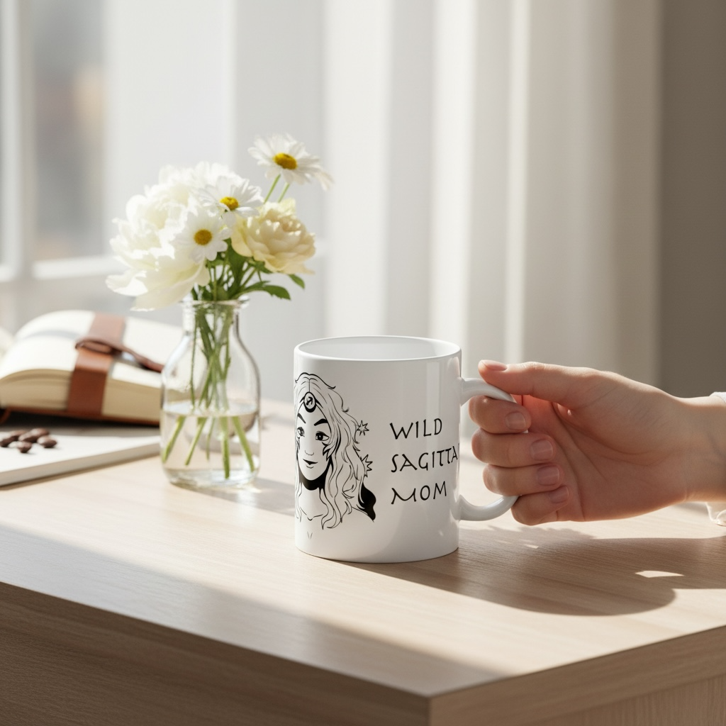 Sagittarius Mom Mug – Zodiac Coffee Mug for Mom | Astrology Gift (11oz/15oz)