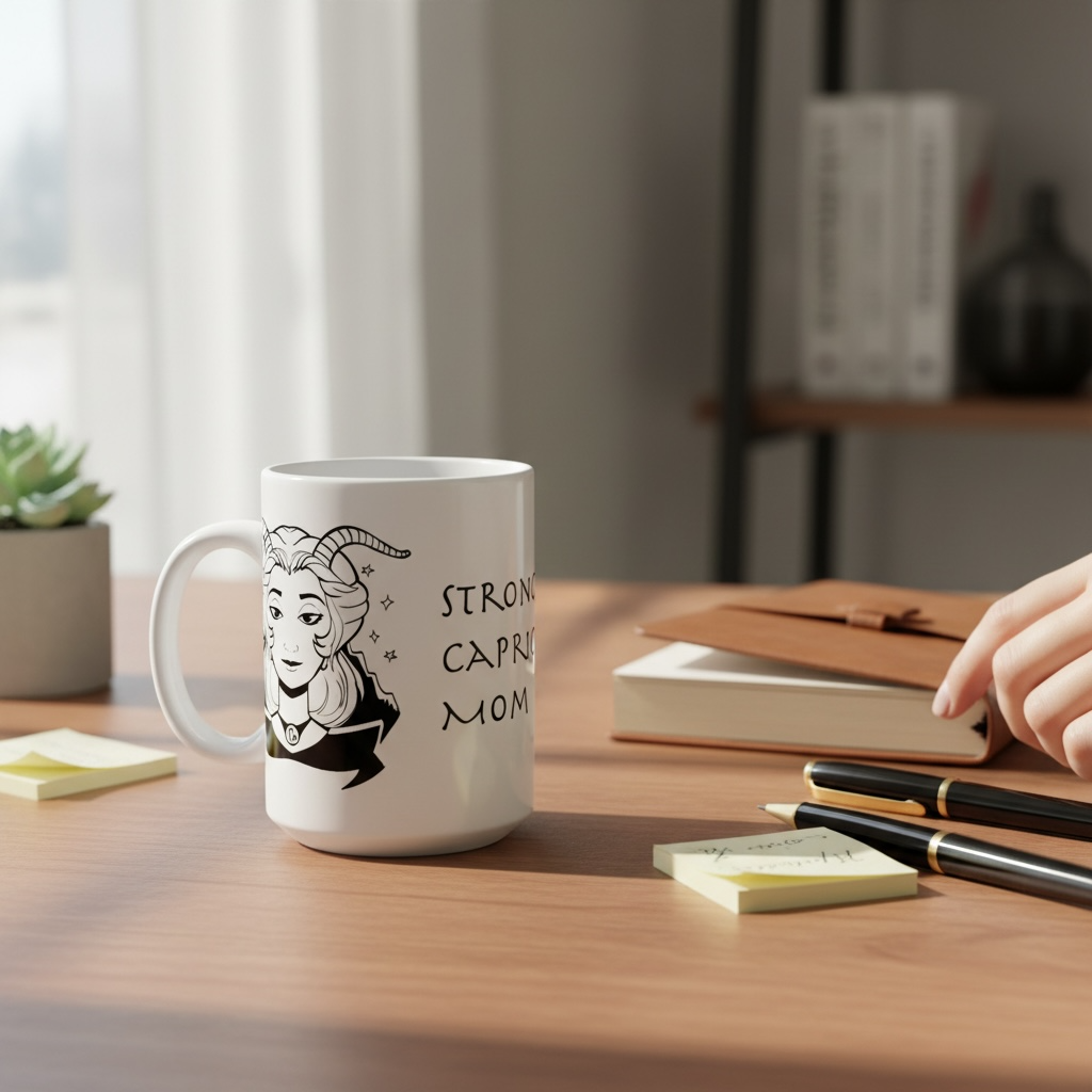 Capricorn Mom Mug – Zodiac Coffee Mug for Mom | Astrology Gift (11oz/15oz)