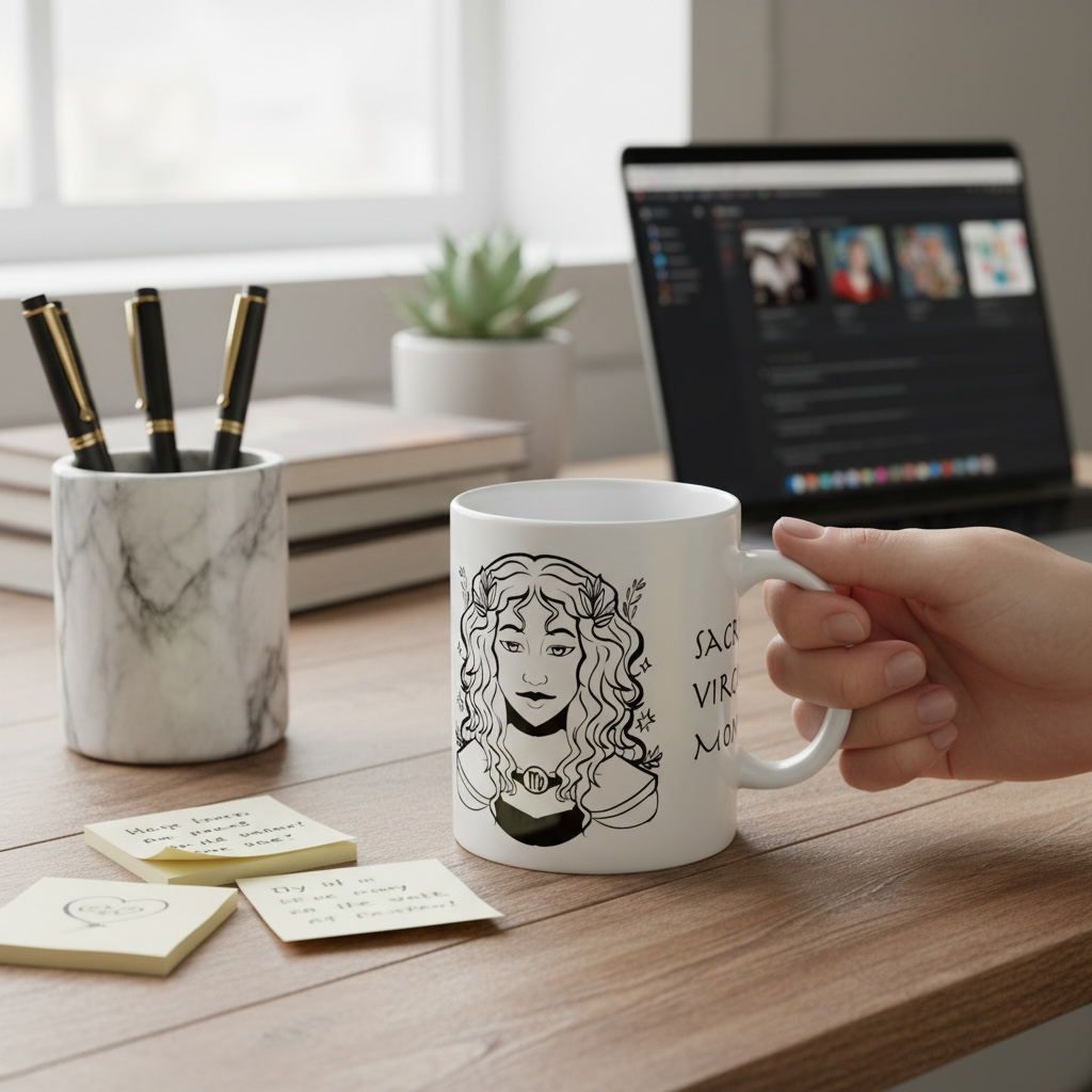 Virgo Mom Mug – Zodiac Coffee Mug for Mom | Astrology Gift (11oz/15oz)