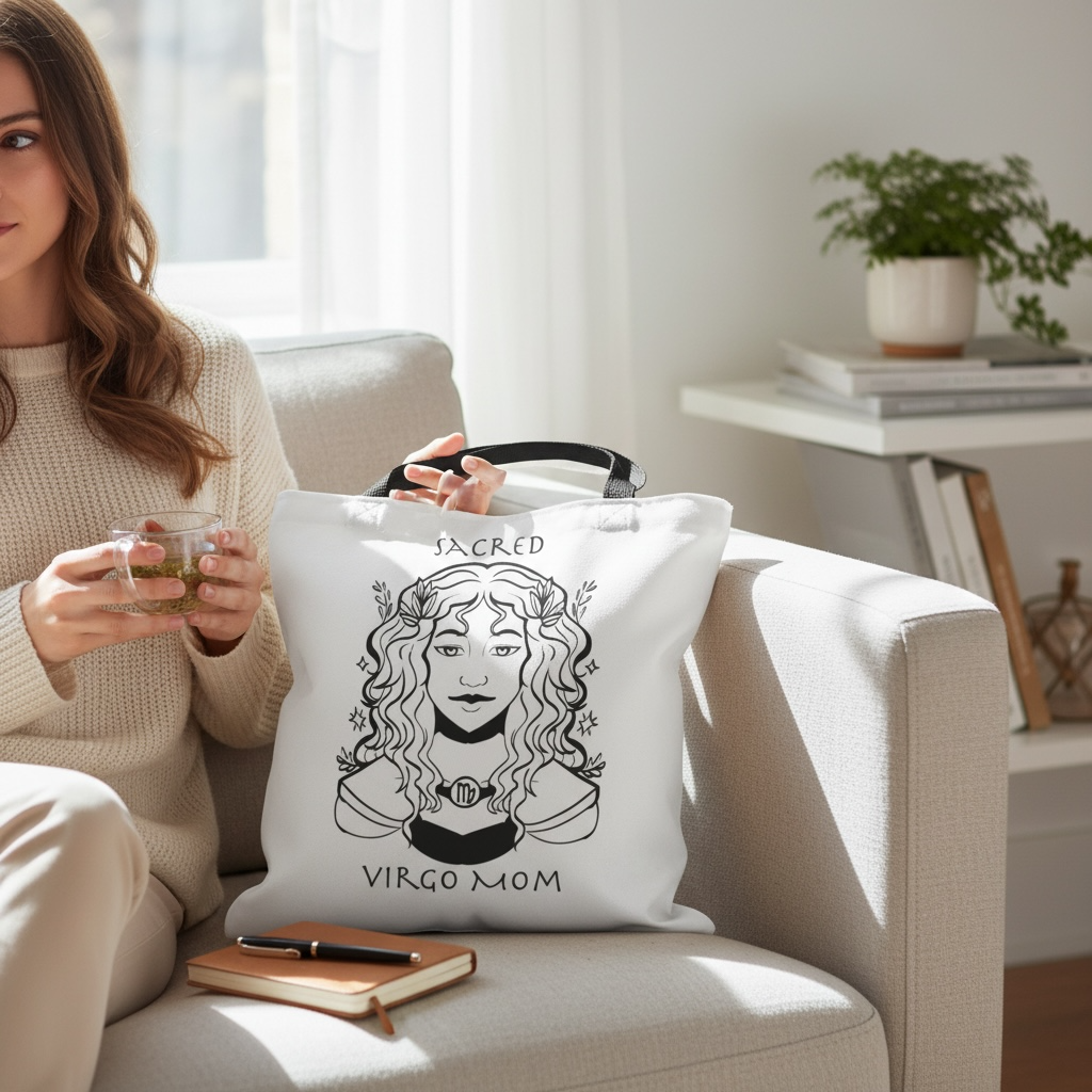 Virgo Mom | ToteBag — Zodiac Astrology Gift