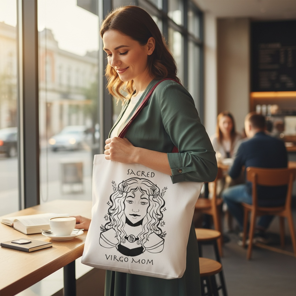Virgo Mom | ToteBag — Zodiac Astrology Gift
