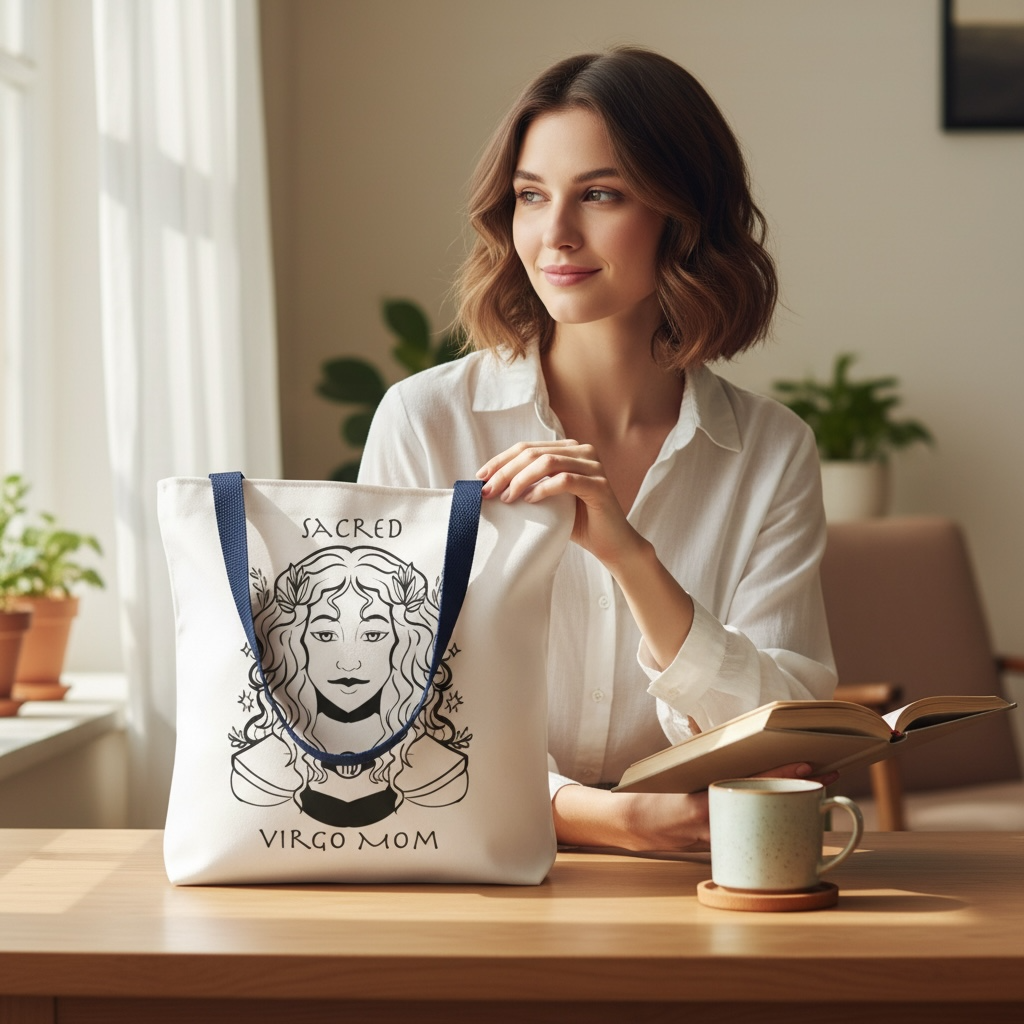 Virgo Mom | ToteBag — Zodiac Astrology Gift