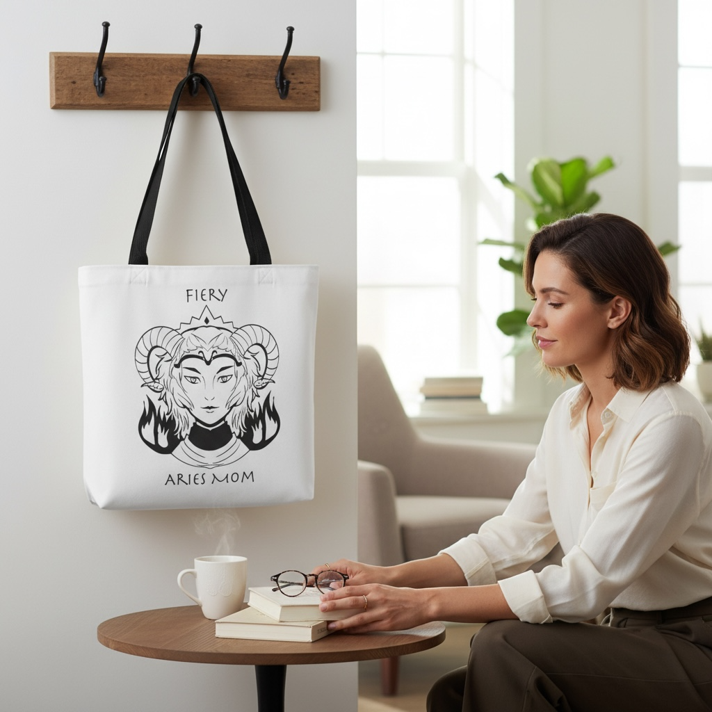 Aries Mom | Tote Bag — Zodiac Astrology Gift