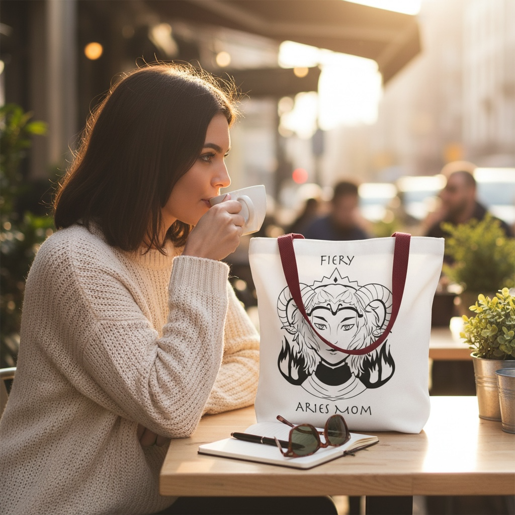 Aries Mom | Tote Bag — Zodiac Astrology Gift