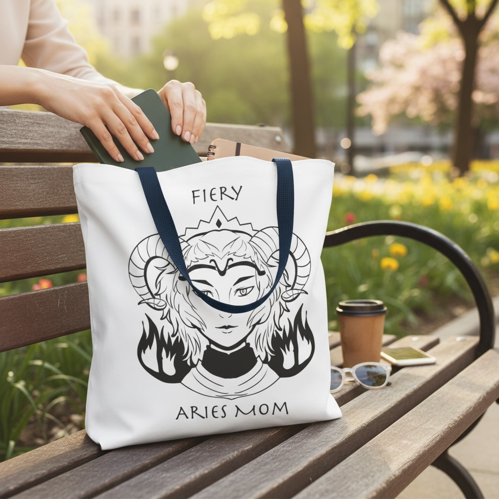 Aries Mom | Tote Bag — Zodiac Astrology Gift
