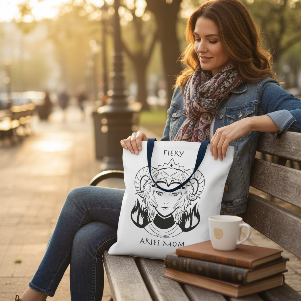Aries Mom | Tote Bag — Zodiac Astrology Gift