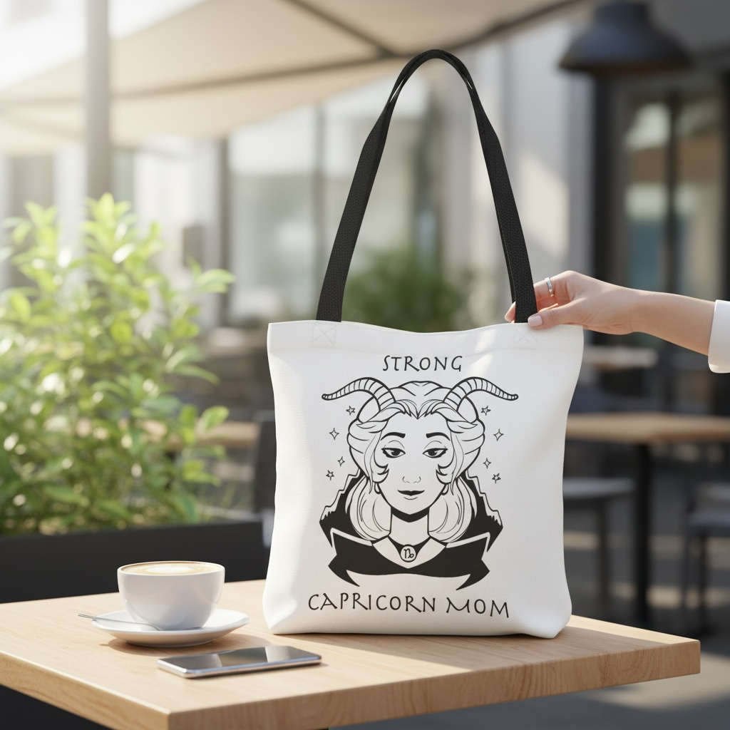 Capricorn Mom | Tote Bag — Zodiac Astrology Gift