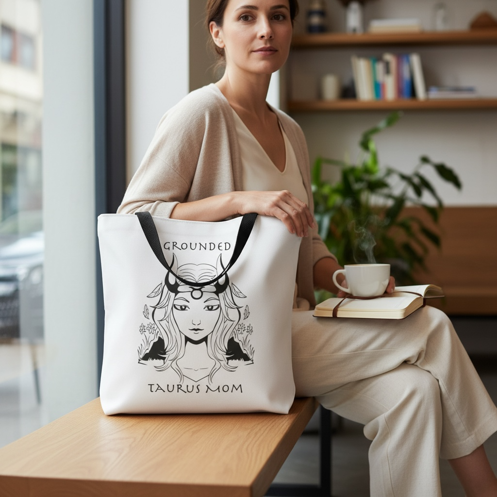 Taurus Mom | Tote Bag — Zodiac Astrology Gift