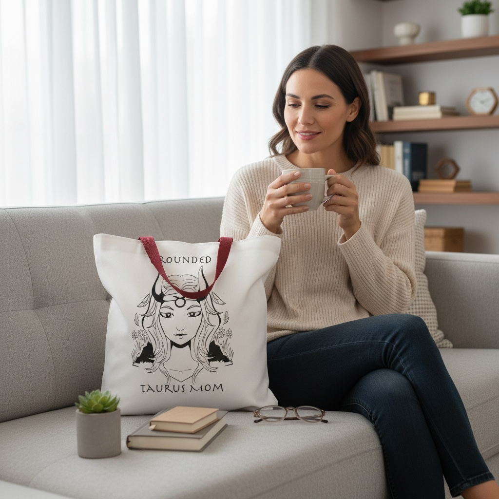 Taurus Mom | Tote Bag — Zodiac Astrology Gift
