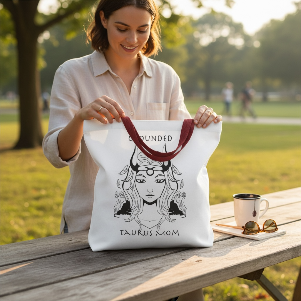 Taurus Mom | Tote Bag — Zodiac Astrology Gift