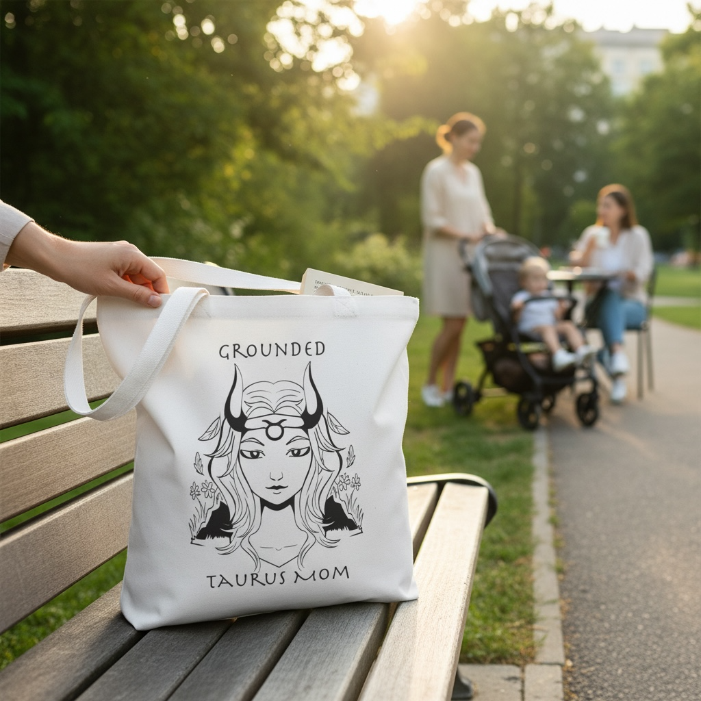 Taurus Mom | Tote Bag — Zodiac Astrology Gift