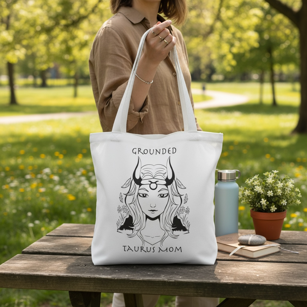 Taurus Mom | Tote Bag — Zodiac Astrology Gift