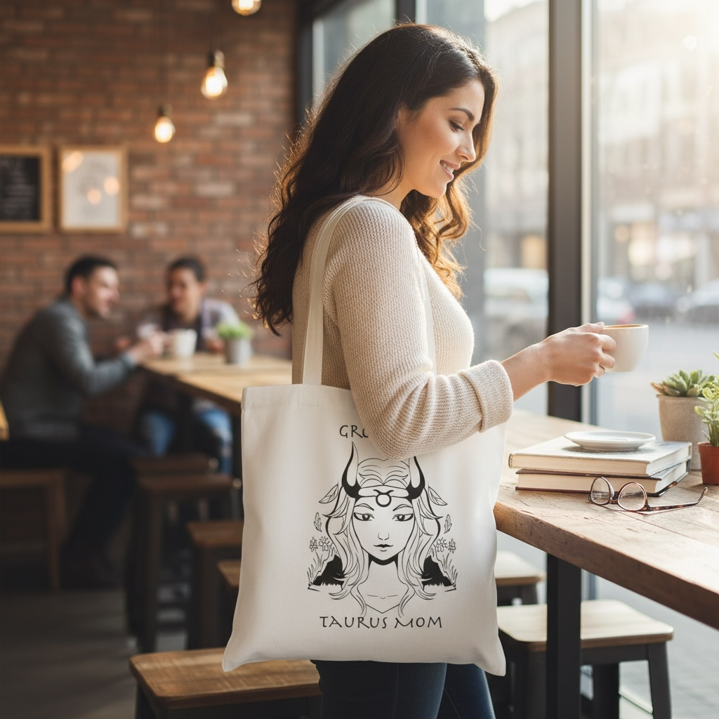 Taurus Mom | Tote Bag — Zodiac Astrology Gift