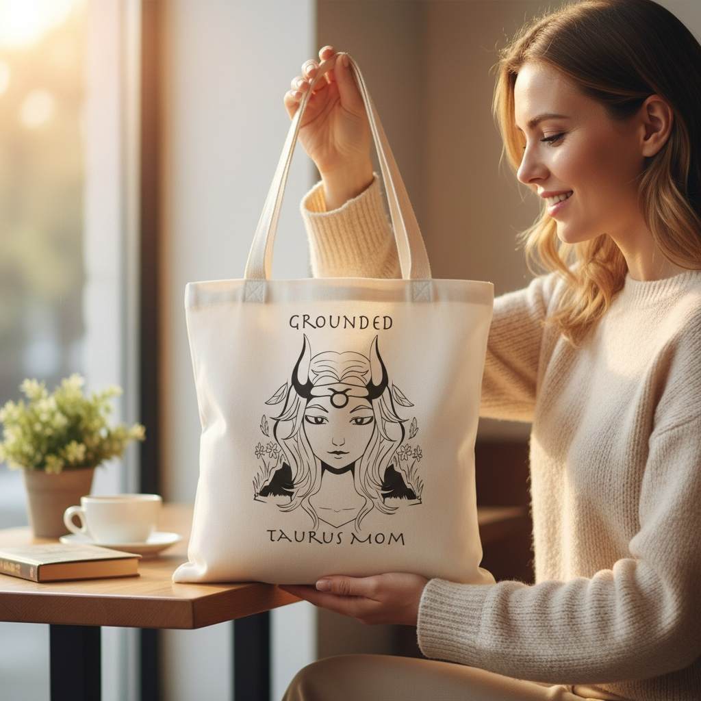 Taurus Mom | Tote Bag — Zodiac Astrology Gift