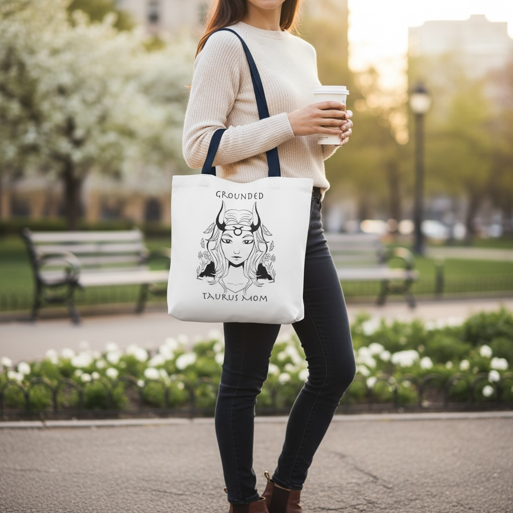 Taurus Mom | Tote Bag — Zodiac Astrology Gift